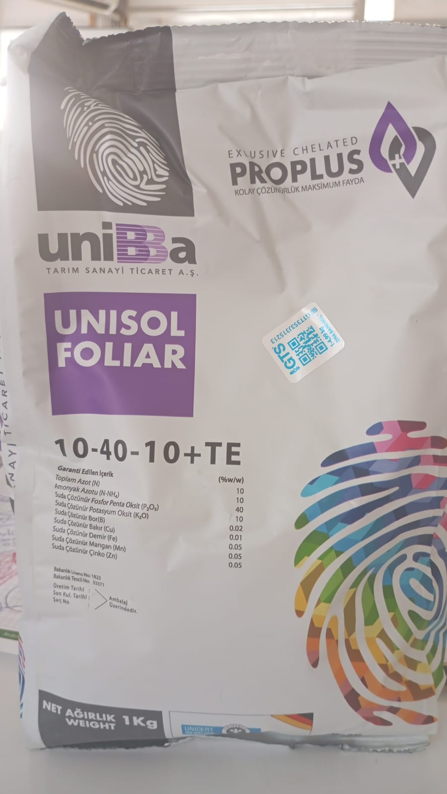 UNİSOL FOLİAR 10-40-10